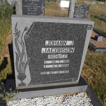 JACOBSON Johann J. 1901-1986