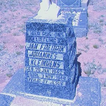 KLEINHANS Jan Fredrik Johannes 1942-1948