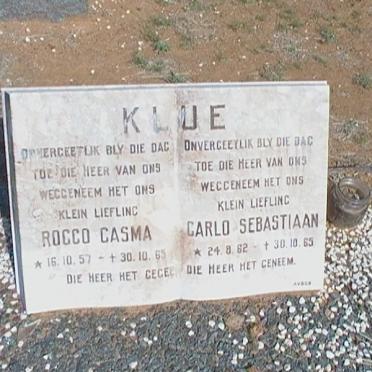 KLUE Rocco Casma 1957-1965 :: KLUE Carlo Sebastiaan 1962-1965