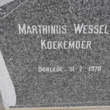 KOEKEMOER Marthinus Wessel -1978