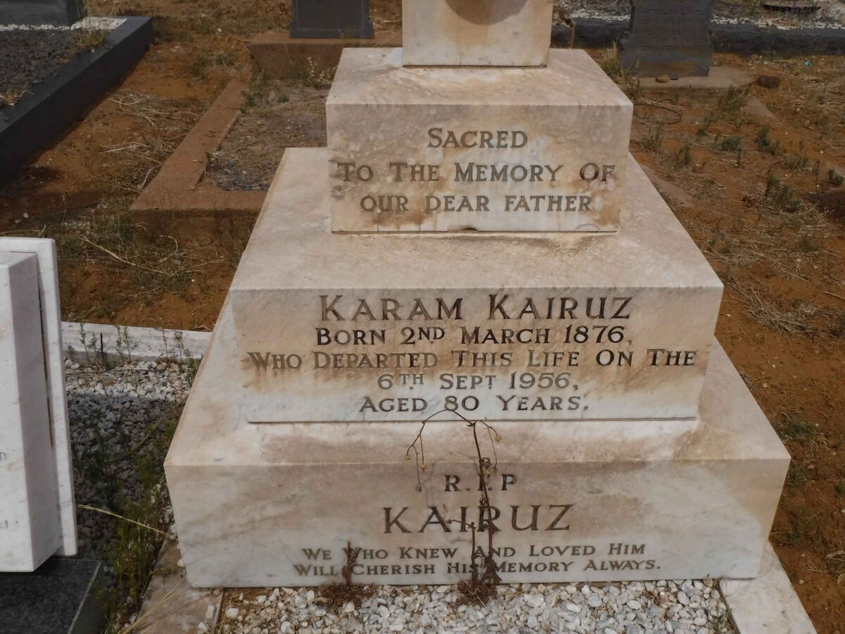 KAIRUZ Karam 1876-1956