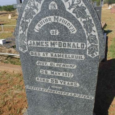 McDONALD James -1917