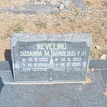 NEVELING Susanna M. 1955-1955 :: NEVELING Arnoldus P.J. 1955-1955