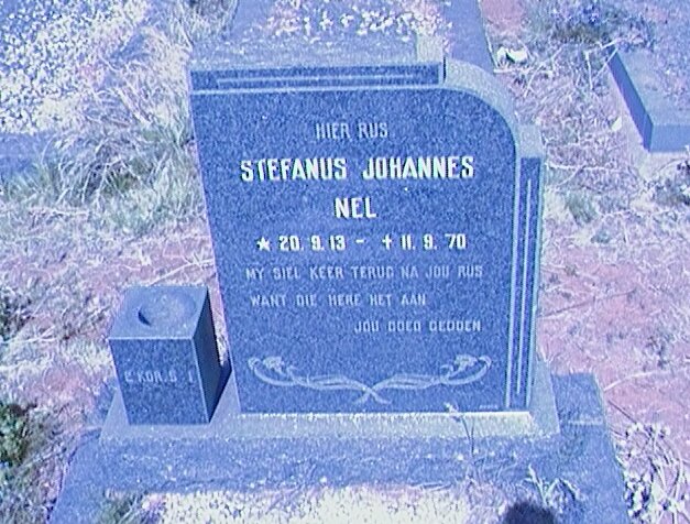 NEL Stefanus Johannes 1913-1970