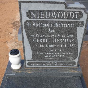 NIEUWOUDT Gerrit Hermias 1911-1997