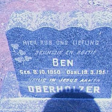 OBERHOLZER Ben 1950-1951
