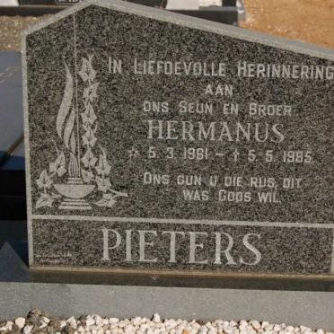 PIETERS Hermanus 1961-1985