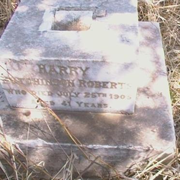 ROBERTS Harry Hutchinson -1905