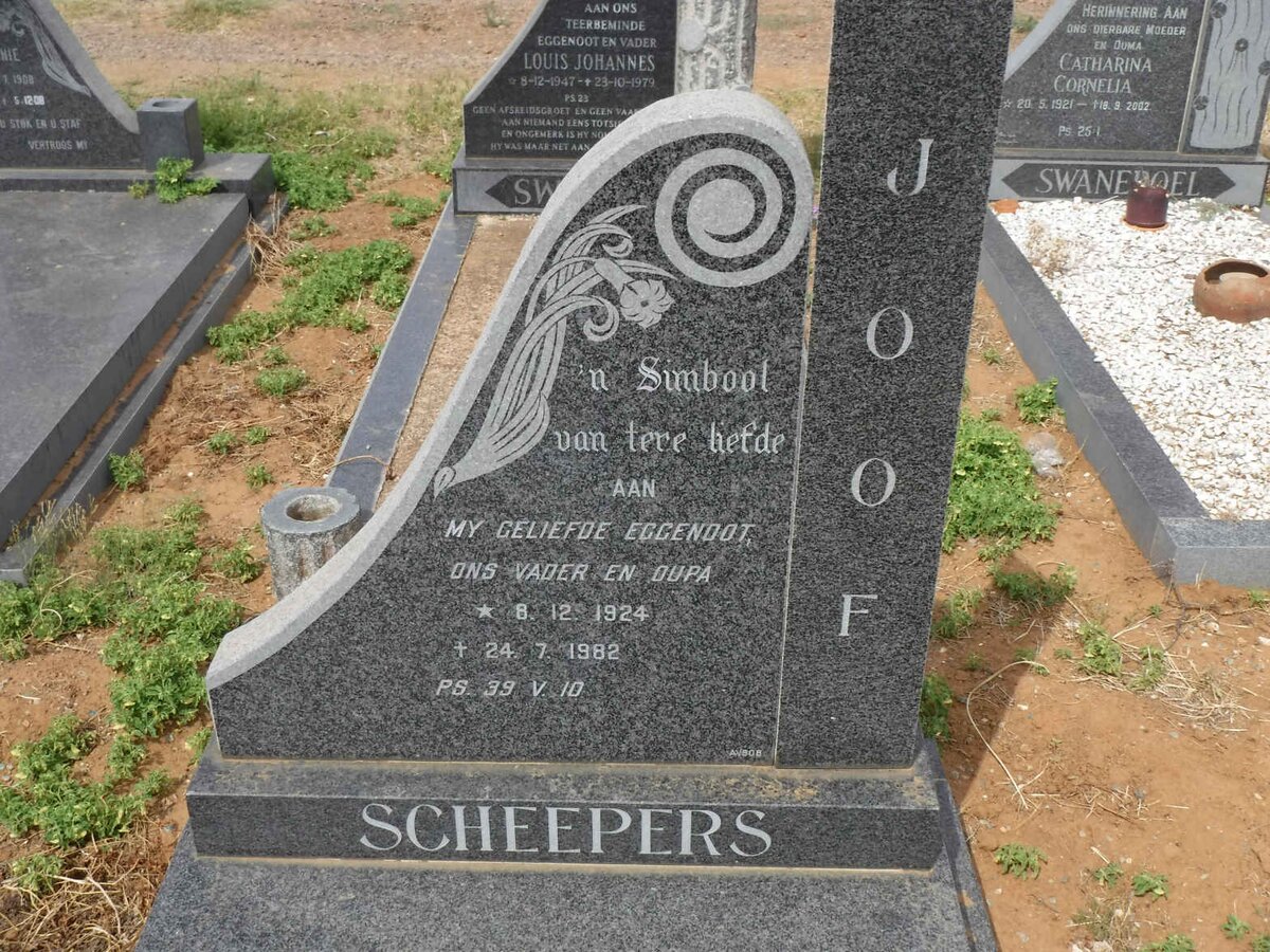 SCHEEPERS Joof 1924-1982