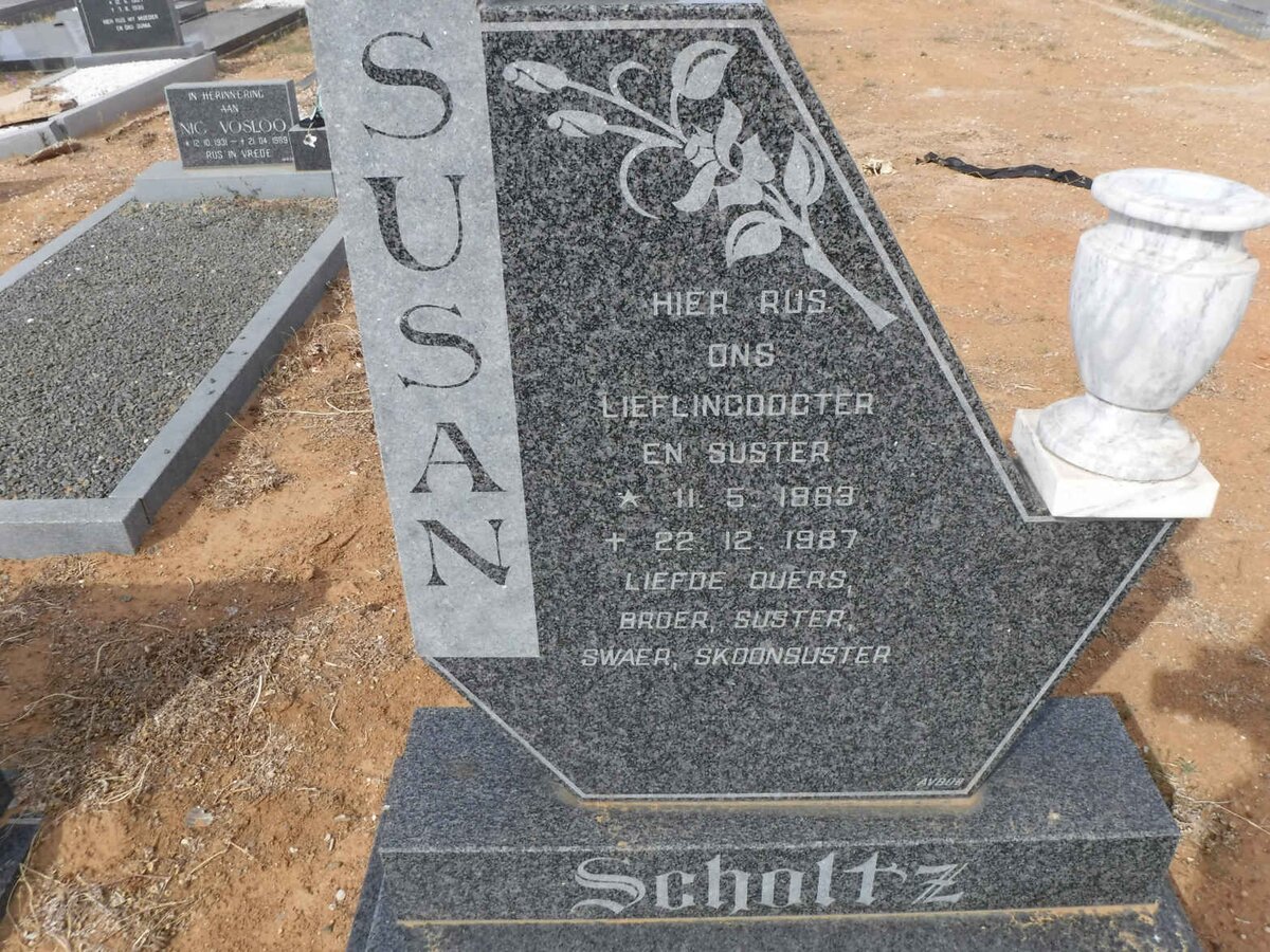 SCHOLTZ Susan 1963-1987