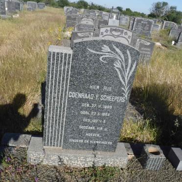 SCHEEPERS Coenraad F. 1893-1962 &amp; Martha M. VAN TONDER 1897-1988