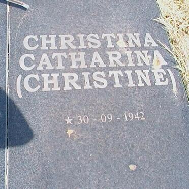 STROEBEL Christina Catharina 1942-