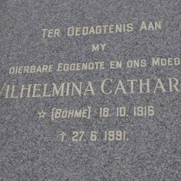 STROEBEL David 1919-1994 &amp; Wilhelmina Catharina BOHME 1916-1991