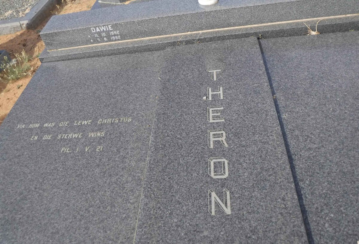 THERON Dawie 1942-1982