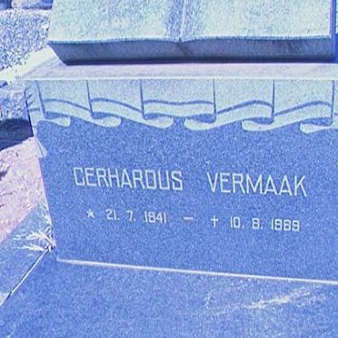 VERMAAK Gerhardus 1941-1969