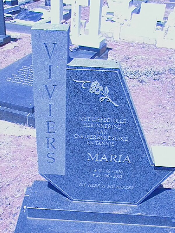VIVIERS Maria 1920-2002