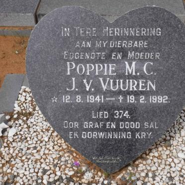 VUUREN Poppie M.C., J. v. 1941-1992