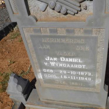 WYNGAARDT Jan Daniel, v. 1873-1948