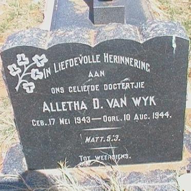 WYK Alletha D., van 1943-1944