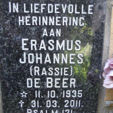 BEER Erasmus Johannes, de 1935-2011