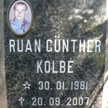 KOLBE Ruan Günther 1981-2007