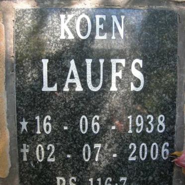 LAUFS Koen 1938-2006