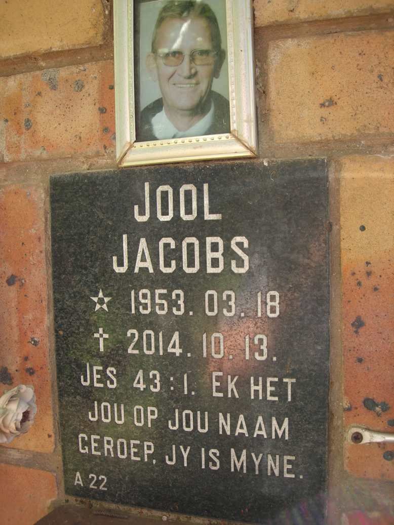 JACOBS Jool 1953-2014
