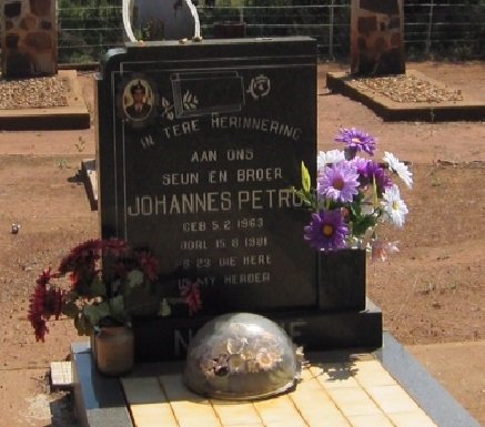 NORTJE Johannes Petrus 1963-1981