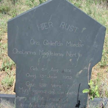 NORTJE Chatarina Magdalena 1851-1932