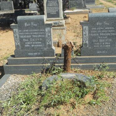 BRUYN Hendrik Theunus, du 1888-1944 &amp; Maria Margaretha VENTER 1893-1966