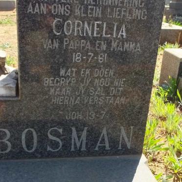 BOSMAN Cornelia -1961