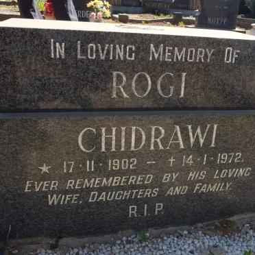 CHIDRAWI Rogi 1902-1972