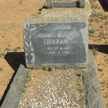 CROUKAMP Johannes Wilhelmus 1869-1951