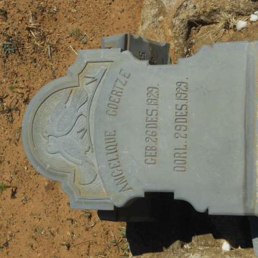 COERTZE Angelique 1929-1929