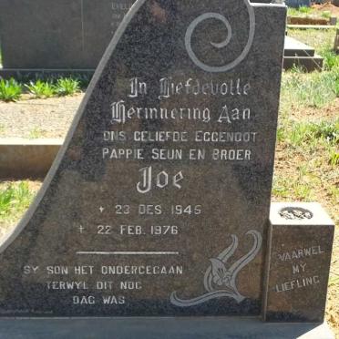 DAVEL Joe 1945-1976