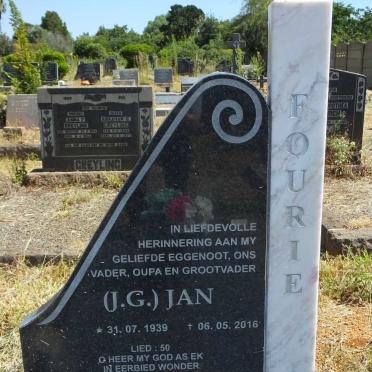 FOURIE J.G. 1939-2016