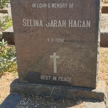 HAGAN Selina Sarah -1956