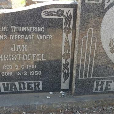 HEYNEKE Jan Christoffel 1910-1958 &amp; Hester Magdalena GOETZ nee MOUTON 1909-1960 