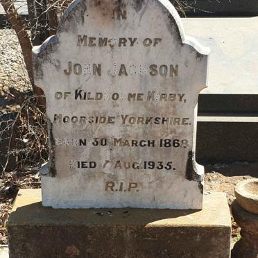 JACKSON John 1868-1935