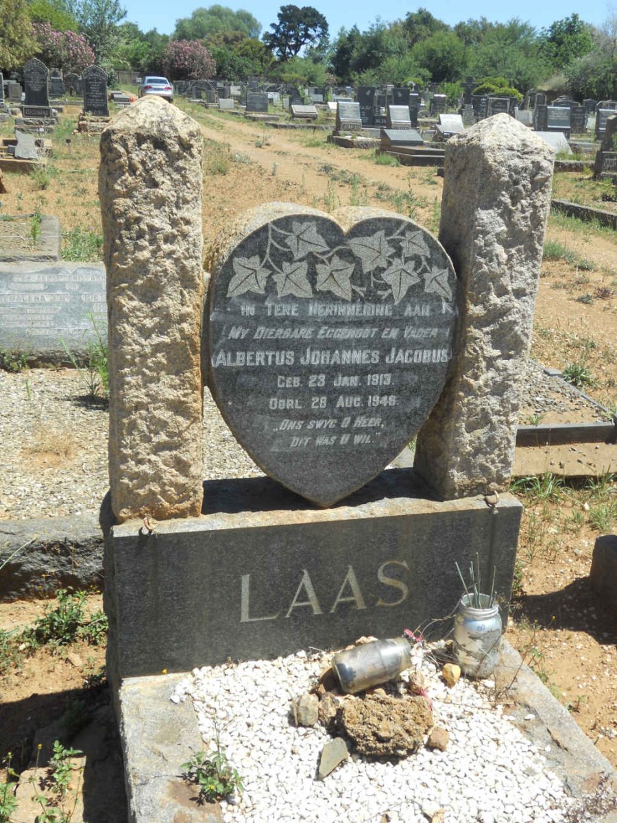 LAAS Albertus Johannes Jacobus 1913-1946