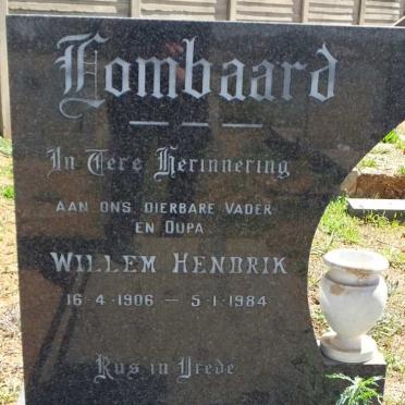LOMBAARD Willem Hendrik 1906-1984