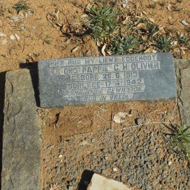 OLIVIER C.H. 1913-1942