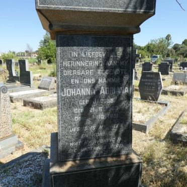 PLOOY Johanna Adriana, du nee JACOBS 1903-1951