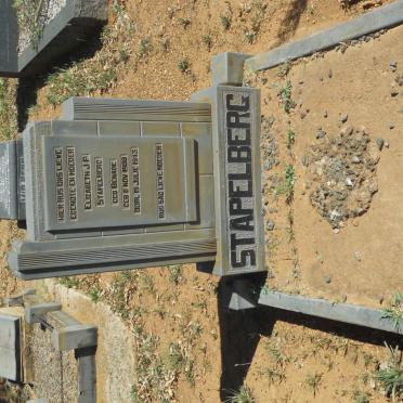 STAPELBERG Elizabeth J.P. nee BENADE 1908-1943