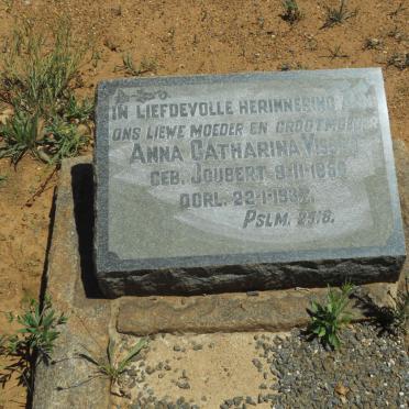 VISSER Anna Catharina nee JOUBERT 1856-1937