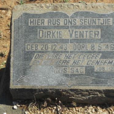 VENTER Dirkie 1943-1946