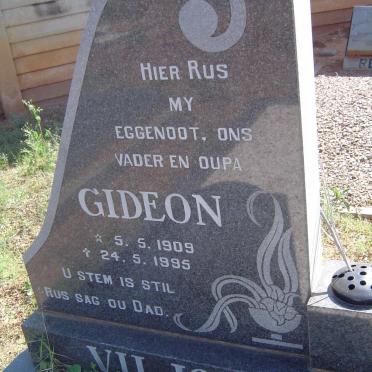 VILJOEN Gideon 1909-1995