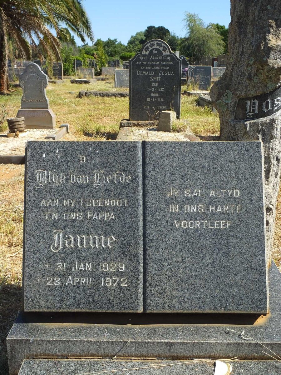 VOS Jannie 1928-1972