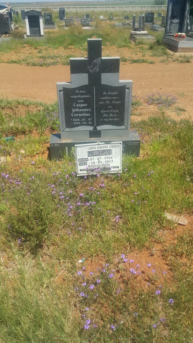 LABUSCHAGNE Casper Johannes Cornelius 1926-2013