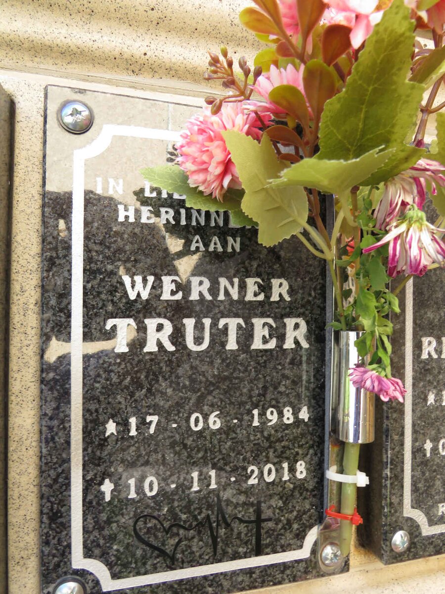 TRUTER Werner 1984-2018